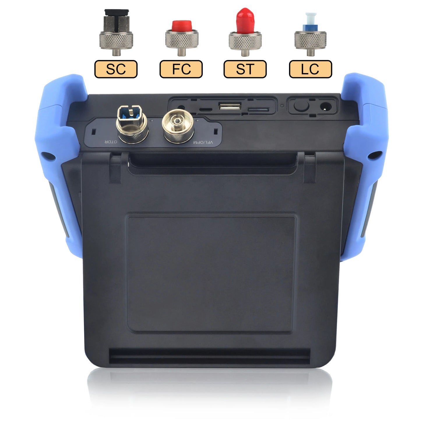 SKYSHL 1310nm/35dB+1550nm/33dB SM Fiber OTDR Tester Build in OPM+OLS+VFL+Event Map Compatible with SC+FC+ST+LC/UPC&APC Connector