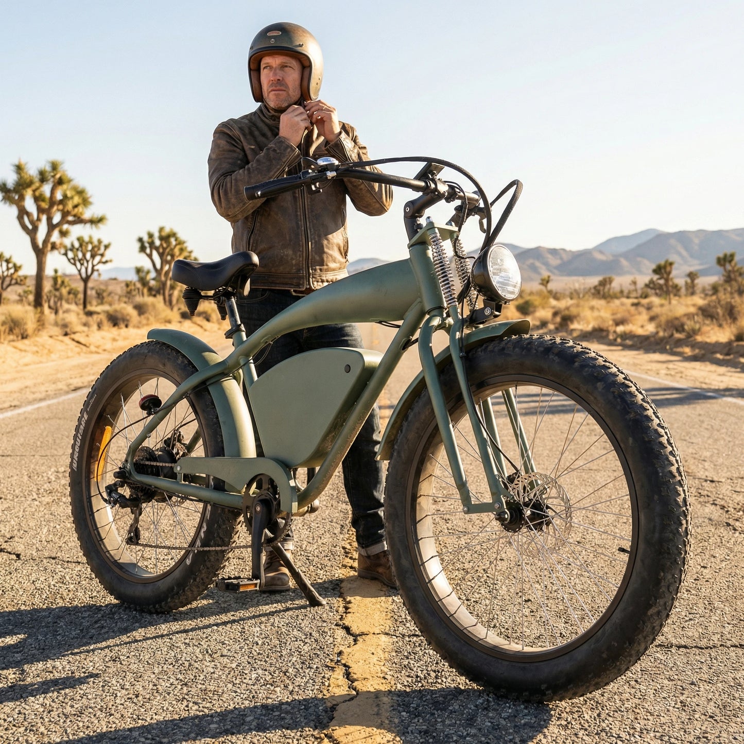 Xtion Electric Mountain Bike 48V 37MPH All-Terrain Fat Tire E-Bike, 45 Mile Dual Suspension Off-Road Beach with LCD Display UL