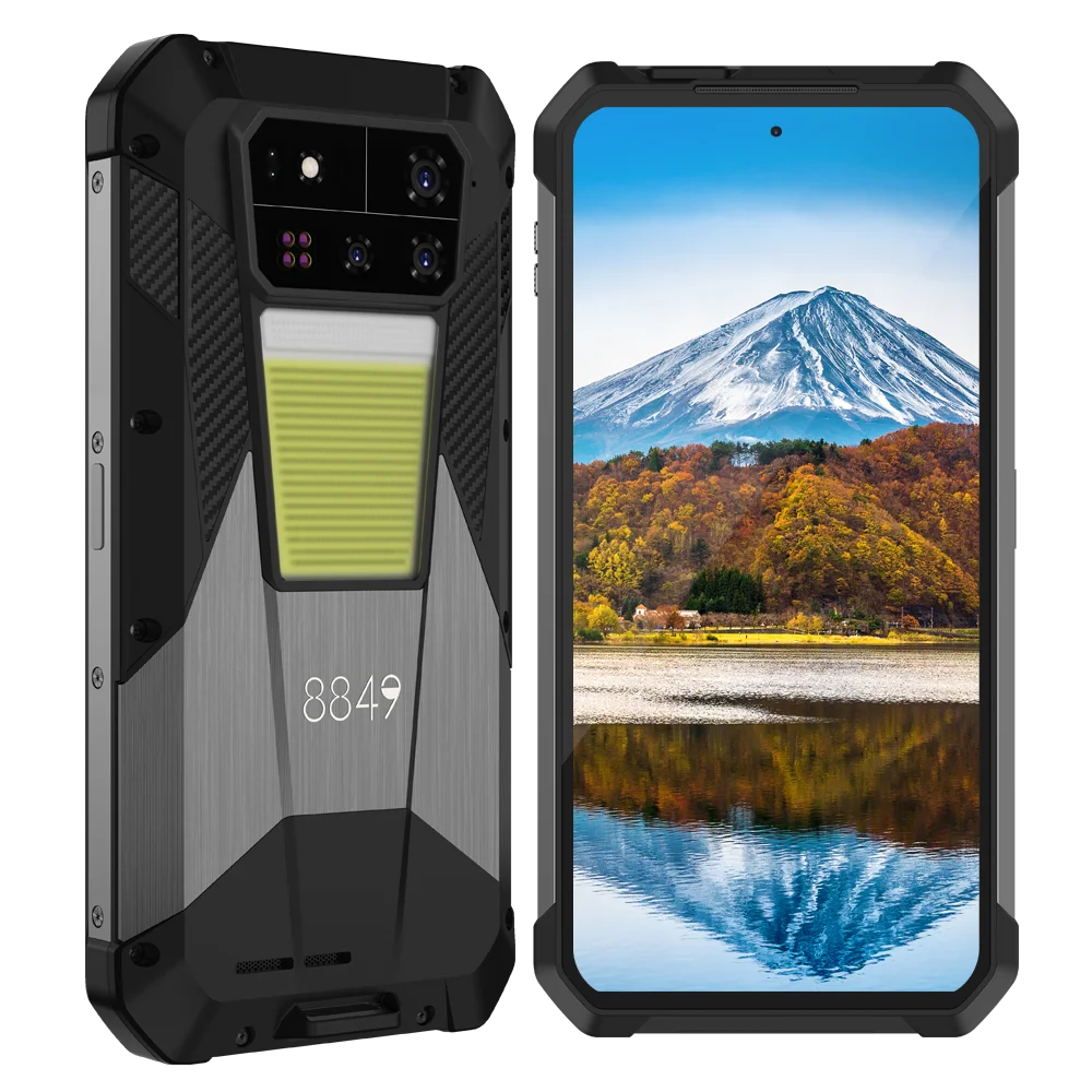8849 SHARK 3 Unihertz Rugged Smartphone Dimensity 8300 Android 14 32GB 512GB  3K AMOLED Screen 11600mAh Night Camera 5G Phone