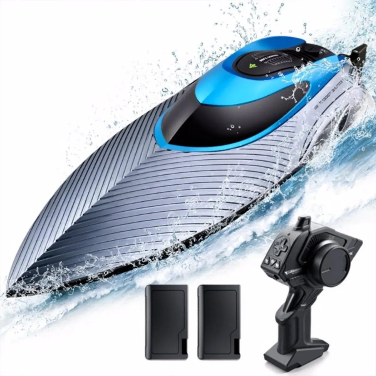 4DRC S3 45km/h Remote Control Boat Kids Toy WATER-COOLED High Speed RC Ship.Gifts for Kids Adults