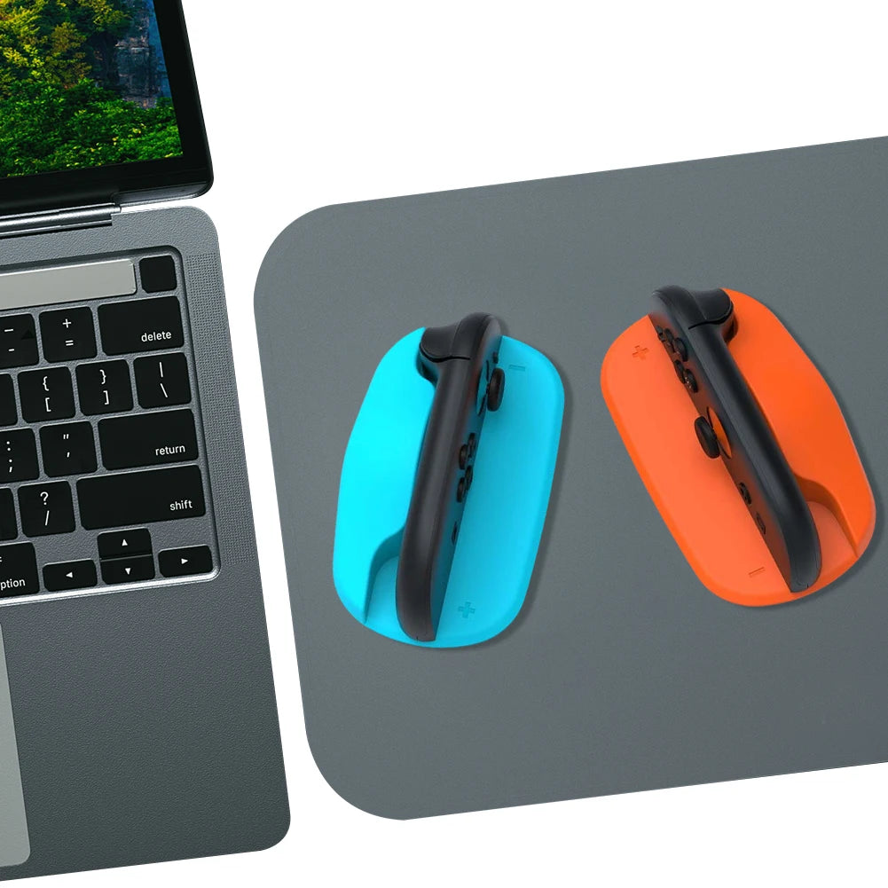 2PCS Gaming Controller Mouse Stand Ergonomic Handheld Mouse Holder Game Handle Case for Nintendo for Switch 2 Joy-Con Controller
