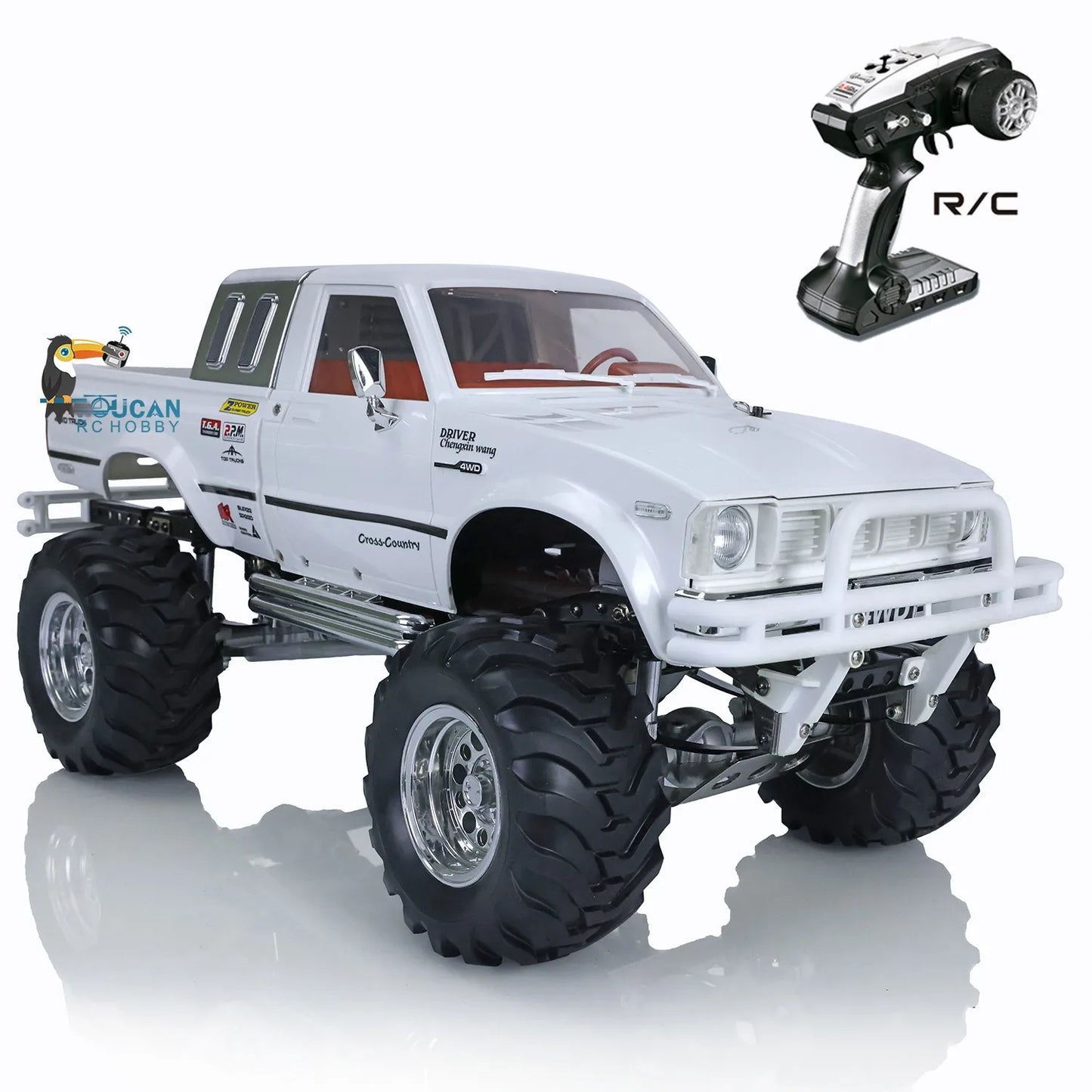 US Stock HG RC Pickup 4x4 1/10 Rally Car 2.4G RTR Vehicles High Speed Racing Crawler Ultimate Outdoor Fun Toy Model Gift TH04710