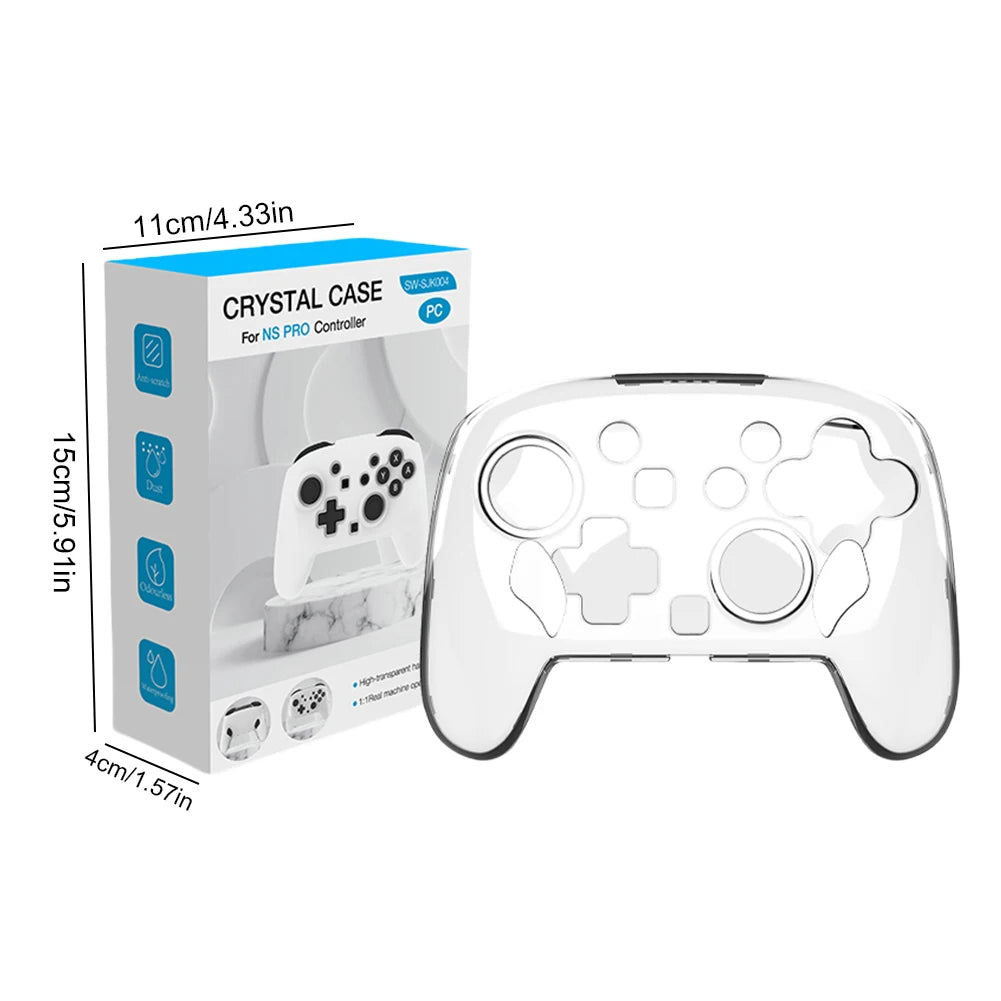 For Nintendo Switch 2 Pro Game Controller Silicone Protective Skin Case Anti-drop Protection Shell Anti-scratch Protective Cover