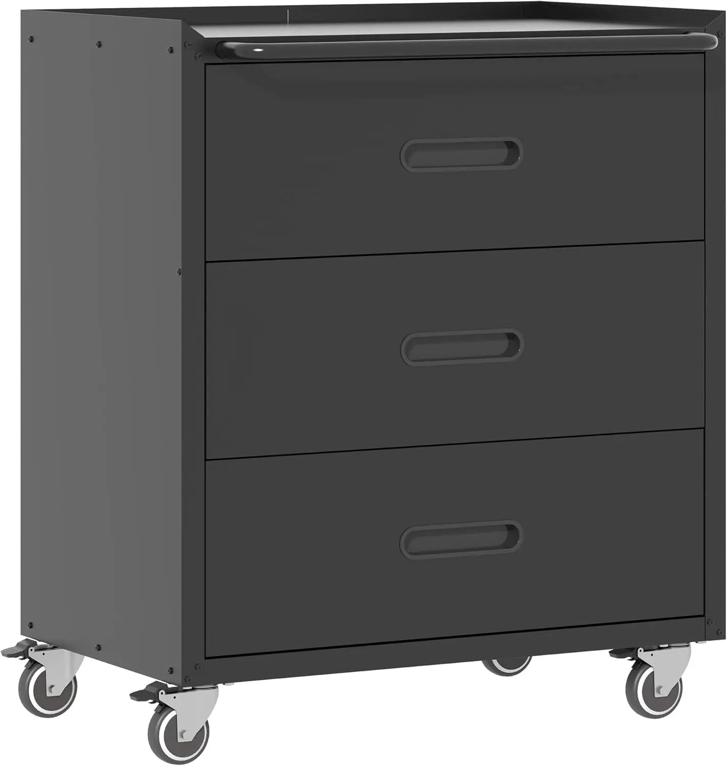 Mobile Tool Storage Cabinet with Wheels,Heavy Duty Rolling Tool Cabinets for Garage,Metal Storage Cabinets with 4 Drawer