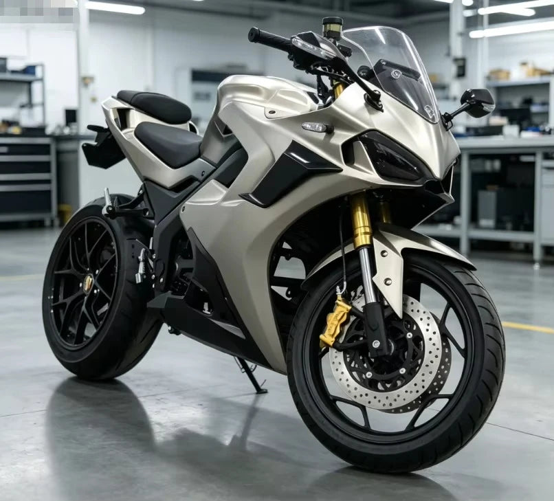 Yzhgb MAYA adult racing motorcycle with safety in mind 3000W-8000W 60-120km/h 60/72V disc brakes, overheating and overload safet
