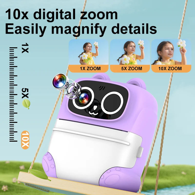 Kids Camera Outdoor Portable Mini Digital Camera for Children Birthday Graduation Ceremony Gift HD Photo Video Toy Camera for Bo