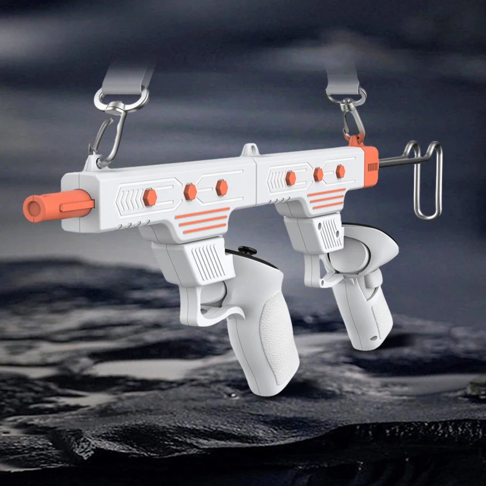 VR Controller Stock Rifle Adapter VR Shooting Game Accessories Shooting Controller Handle Controller Grips for Meta Quest 3/3S