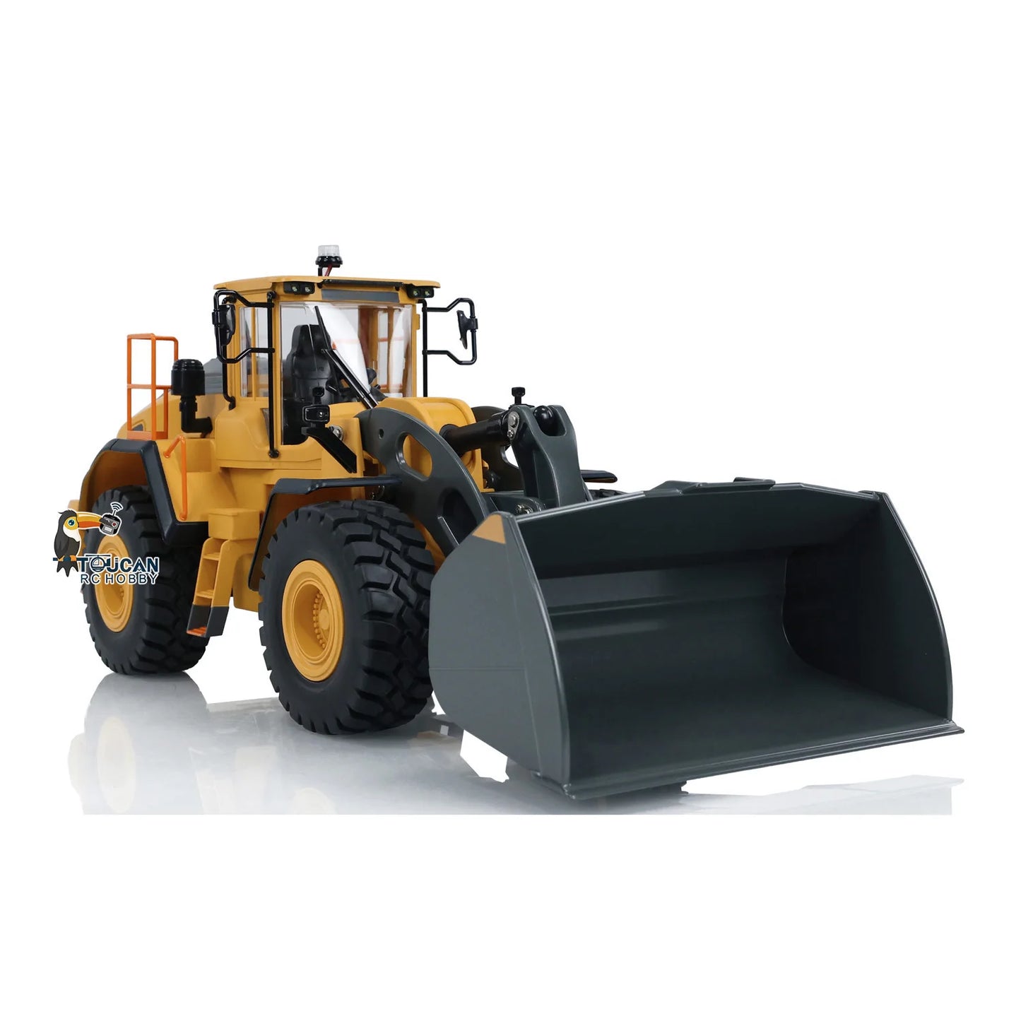 US Stock Double Eagle E592 1/16 L260H RC Loader Remote Control Car Light Sound Truck Construction Fun Vehicle Toy TH23665