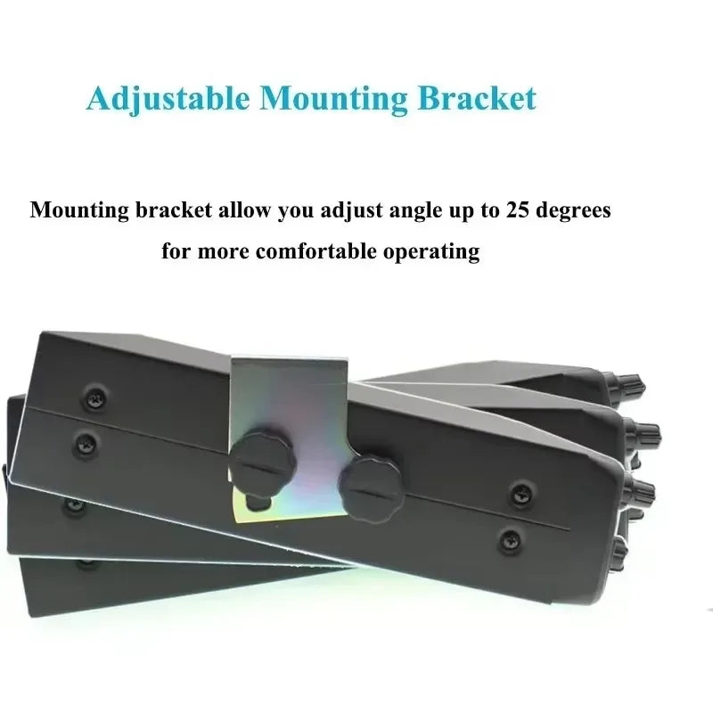 Hot Sellers.AT-5555N II Upgraded 10 Meter Radio High Power AM 60W/ FM 45W/ SSB 60W Mobile Transceiver for Truck.NEW