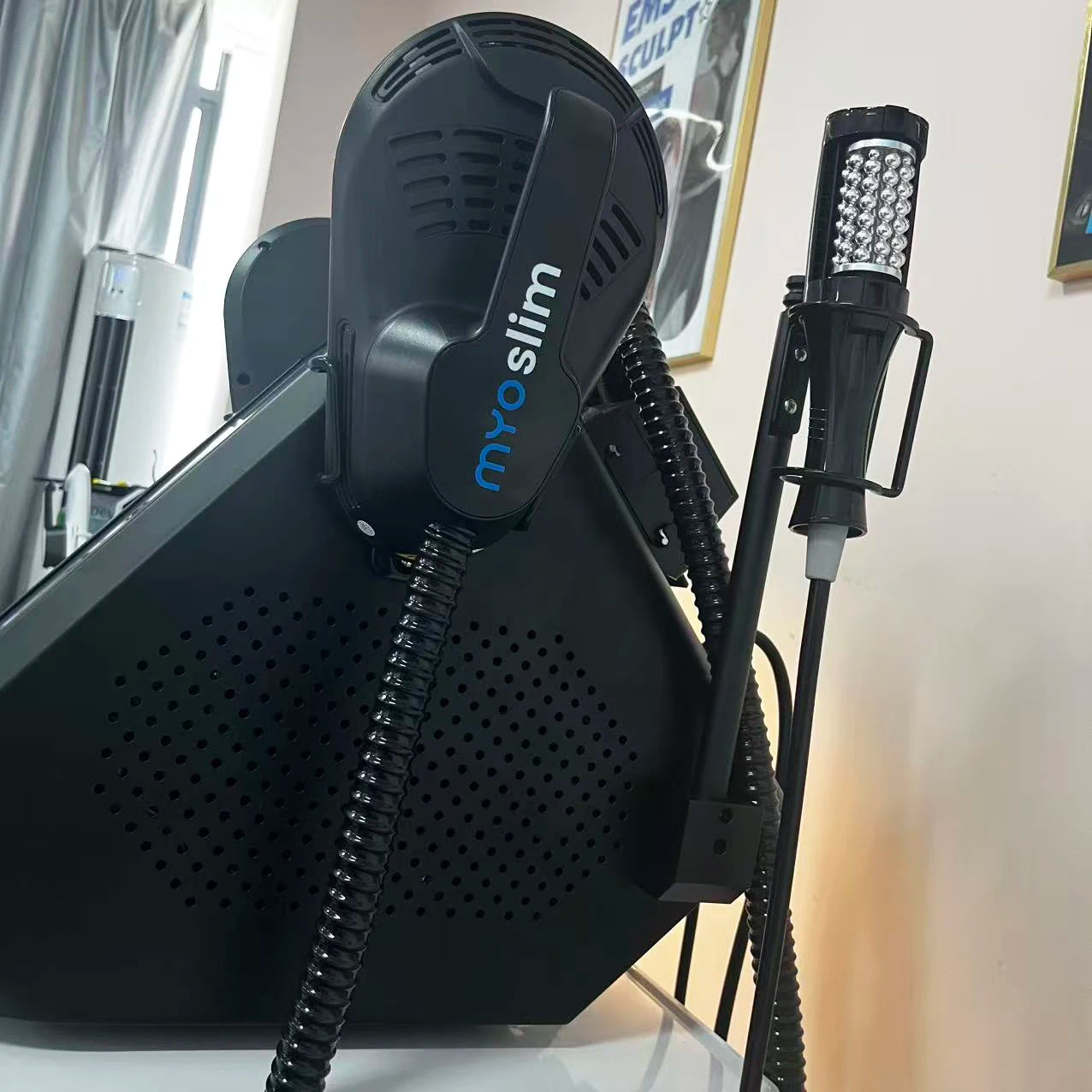 6500W MYOslim Sculpt Machine 200HZ Sculpting Roller Therapy Electromagnetic Shaping Slimming Muscle Stimulation Weight Loss