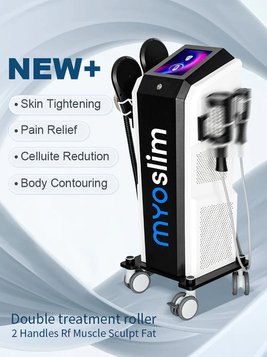 MYOSILM Lnner Ball Roller Machine 6500W Neo Rf Microcourants Roller Massage Body Cellulite Device