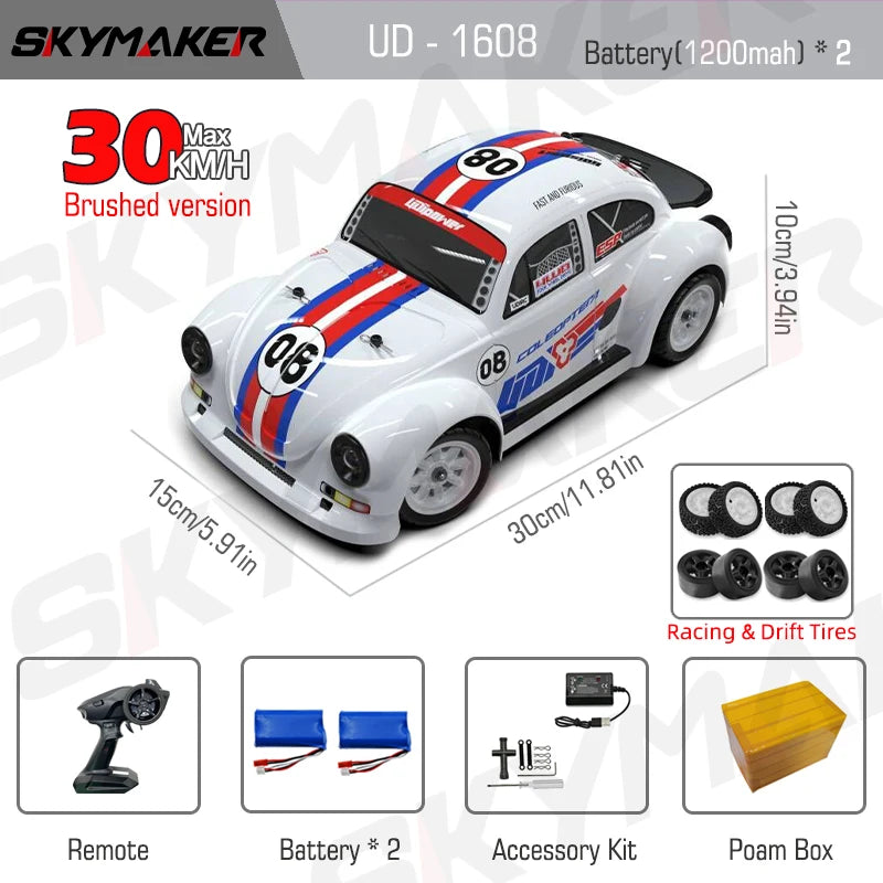 SG1607 SG1605 SG1606 UD1607 UD1608 Pro 1/16 RC Car High Speed 2.4G Brushless 4WD Drift Remote Control Racing Car toys For Boys