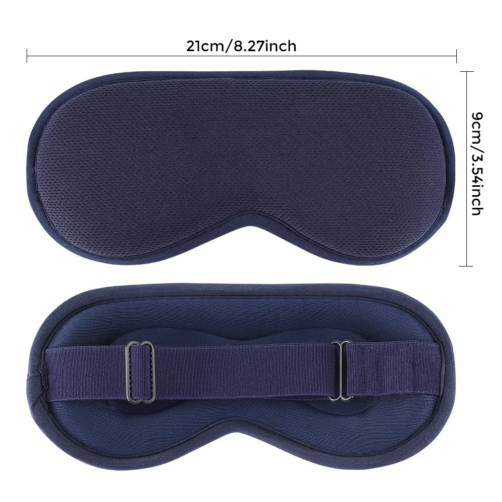 Electric Steam Eye Massager Sleeping Mask Heated Eye Resistant Remover Eye Temperature Massage Relieve Fatigue Office Eye Shade