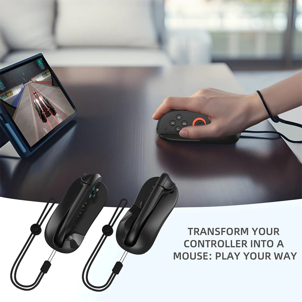 2PCS Controller Mouse Dock Left+Right Controller Bracket Stand Holder Game Handle Case for Switch 2 Joy-Con Gaming Accessories