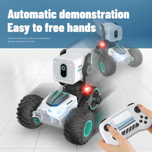 Voice Conversation Rc Vehicle 720p Real Time Video Camera Off-road Truck Remote Control Car for Kids Photography Rc for Boys