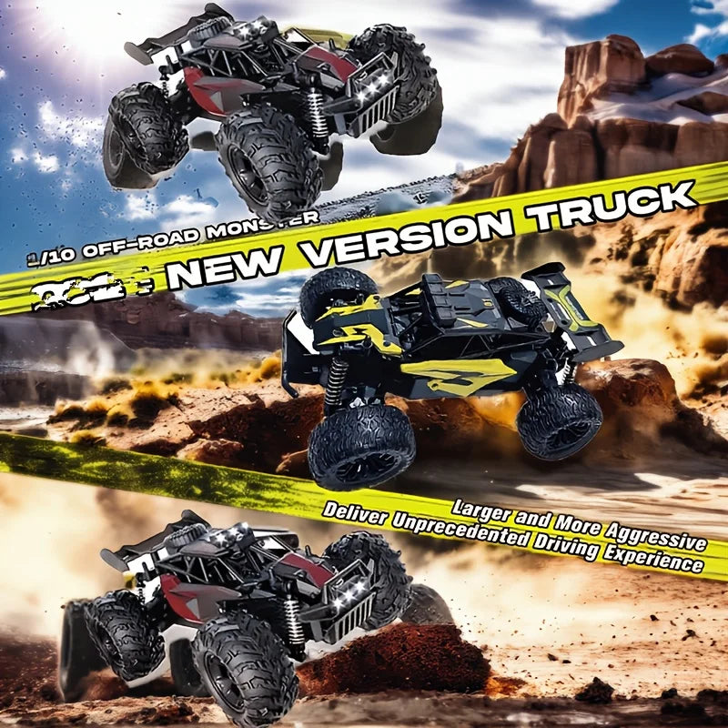 American Popular, Children Remote Control Toy Car, LED Light SUV, 2 Color Options, Outdoor Boys And Girls Game Game Toy Remote C