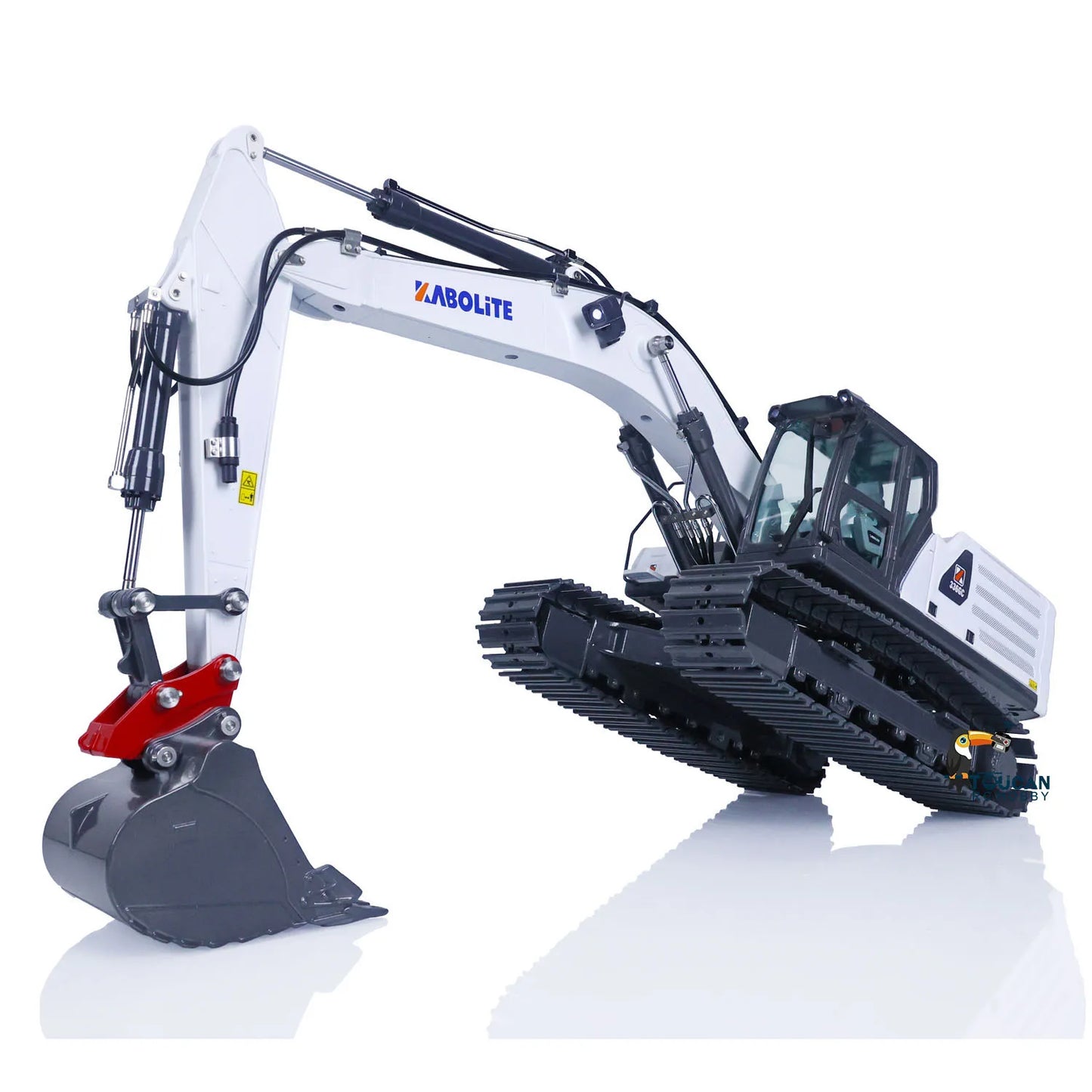 US Stock Kabolite K961-100S 1/18 Alloy Hydraulic RC Excavator Model Digger Light Radio Control Truck Cars Toys Gifts TH22472