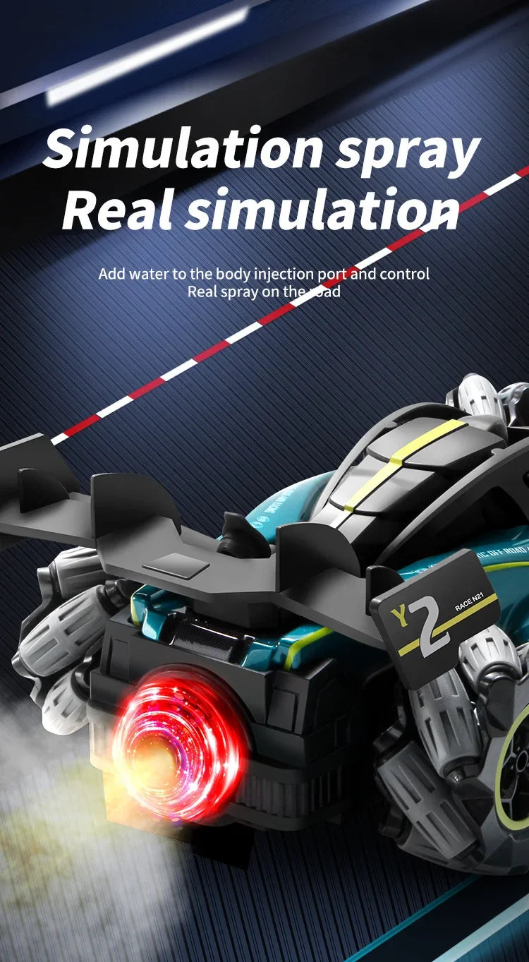 f1 RC Car Gift Children toys rc drift car remote control car toys for kids Gift for Boy Gesture Radio Remote Control Spray Stunt