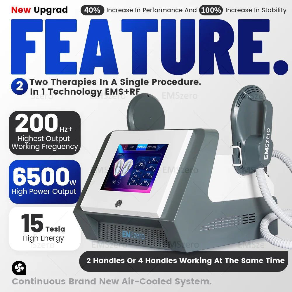 EMSzero Neo Portable Electromagnetic Body Slimming Muscle Stimulate Fat Removal Body Slimming Build Muscle EMS Machine