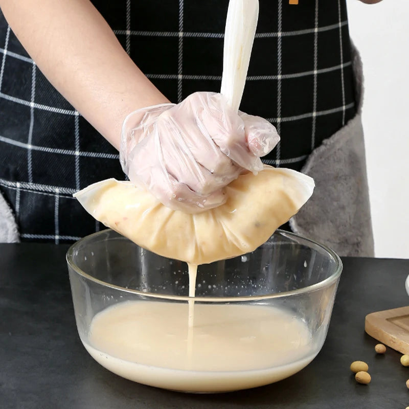 Cheese Cloth Bag For Food Straining, Reusable 100 Mesh Coffee Tofu Greek Yogurt Nut Milk Bag Strainer Juice Filter After Juicing