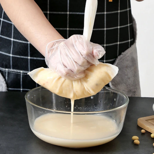 Cheese Cloth Bag For Food Straining, Reusable 100 Mesh Coffee Tofu Greek Yogurt Nut Milk Bag Strainer Juice Filter After Juicing