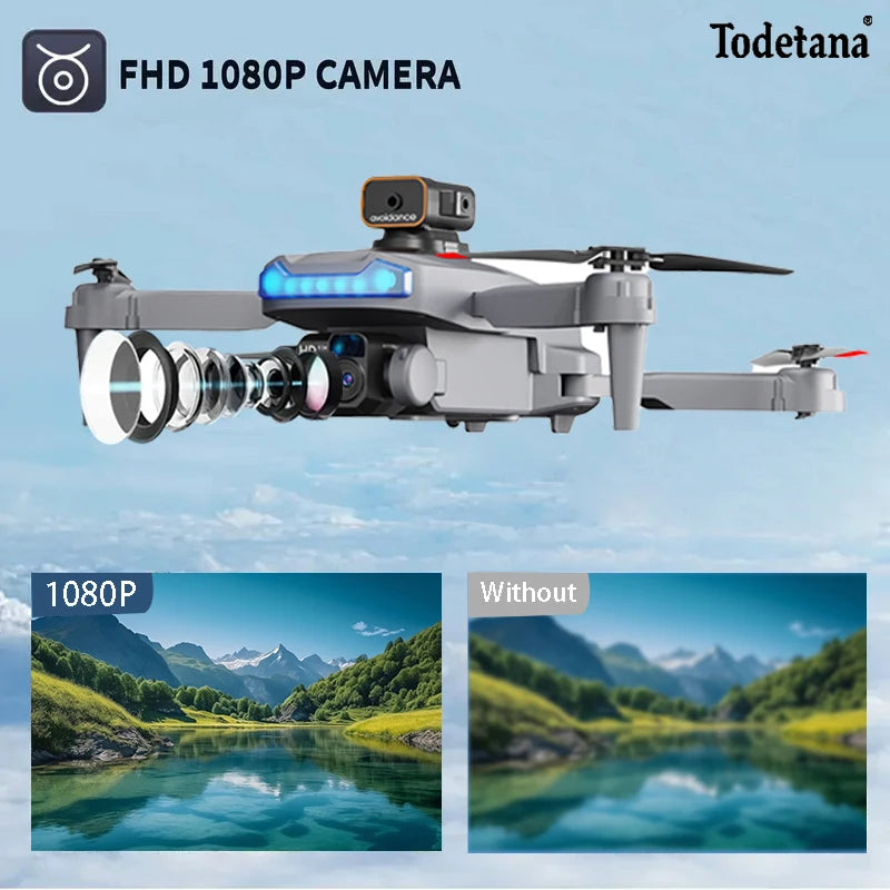 P15 Drone Professional 4K Aerial Photography Quadcopter HD Dual Camera Omnidirectional Obstacle Avoidance for Adult Boy Toy