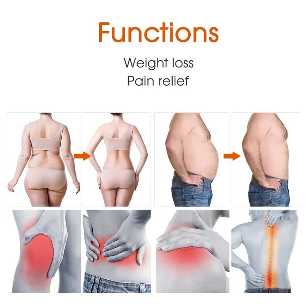 New Microcurrent EMS Electric Slimming Machine Weight Loss Body Shaping Fat Burning Bio Beauty Device Muscle Stimulator Massager