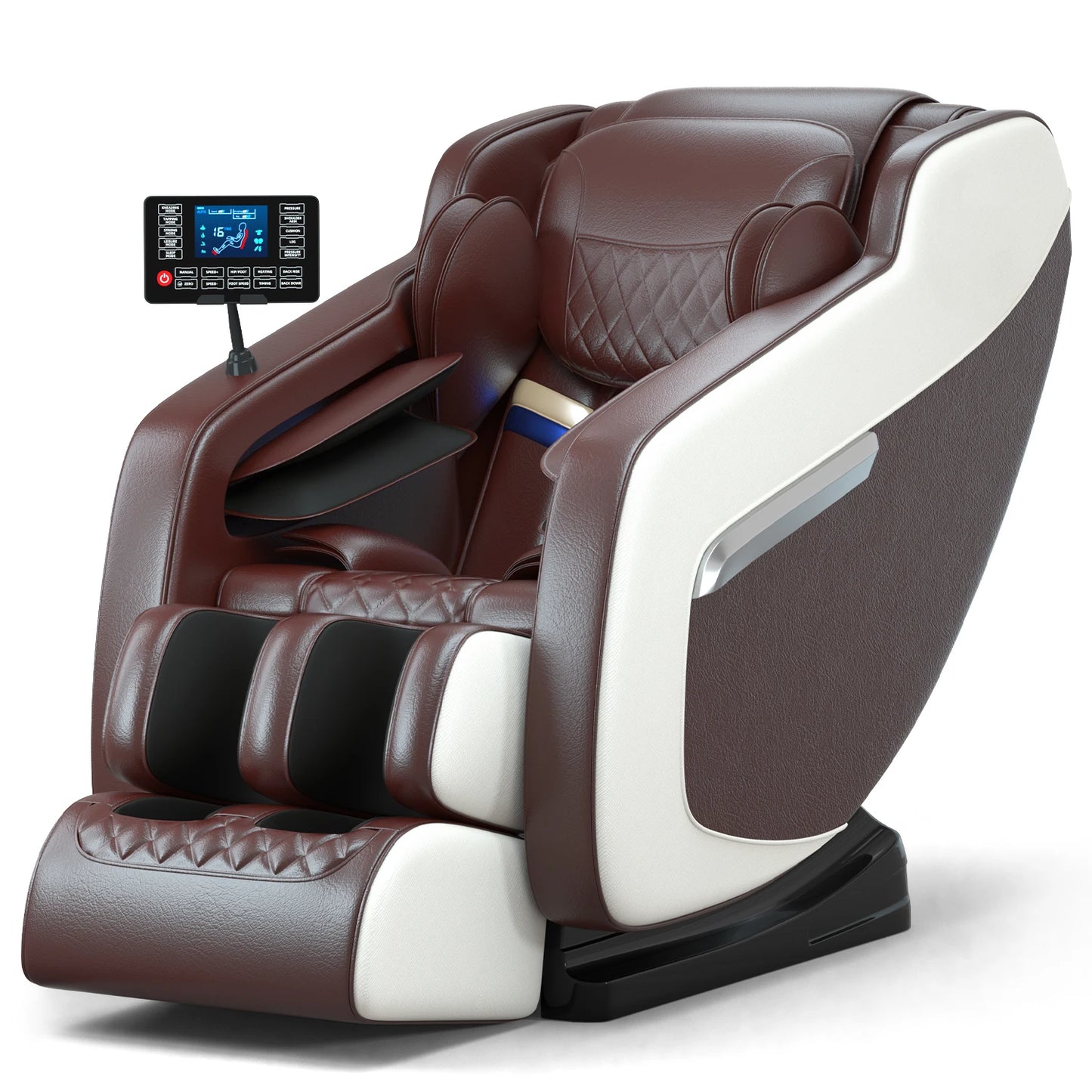 massage chair 4d zero gravity Automatic Heating Massage Chair Bluetooth Music  with Airbag Reclining Shiatsu Massage Chair