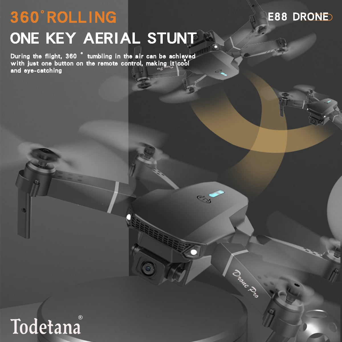 High - Performance Drone for Aerial Imaging, with Real - Time HD Transmission, Adjustable Up - Down Lens, and 100m Remote Contro