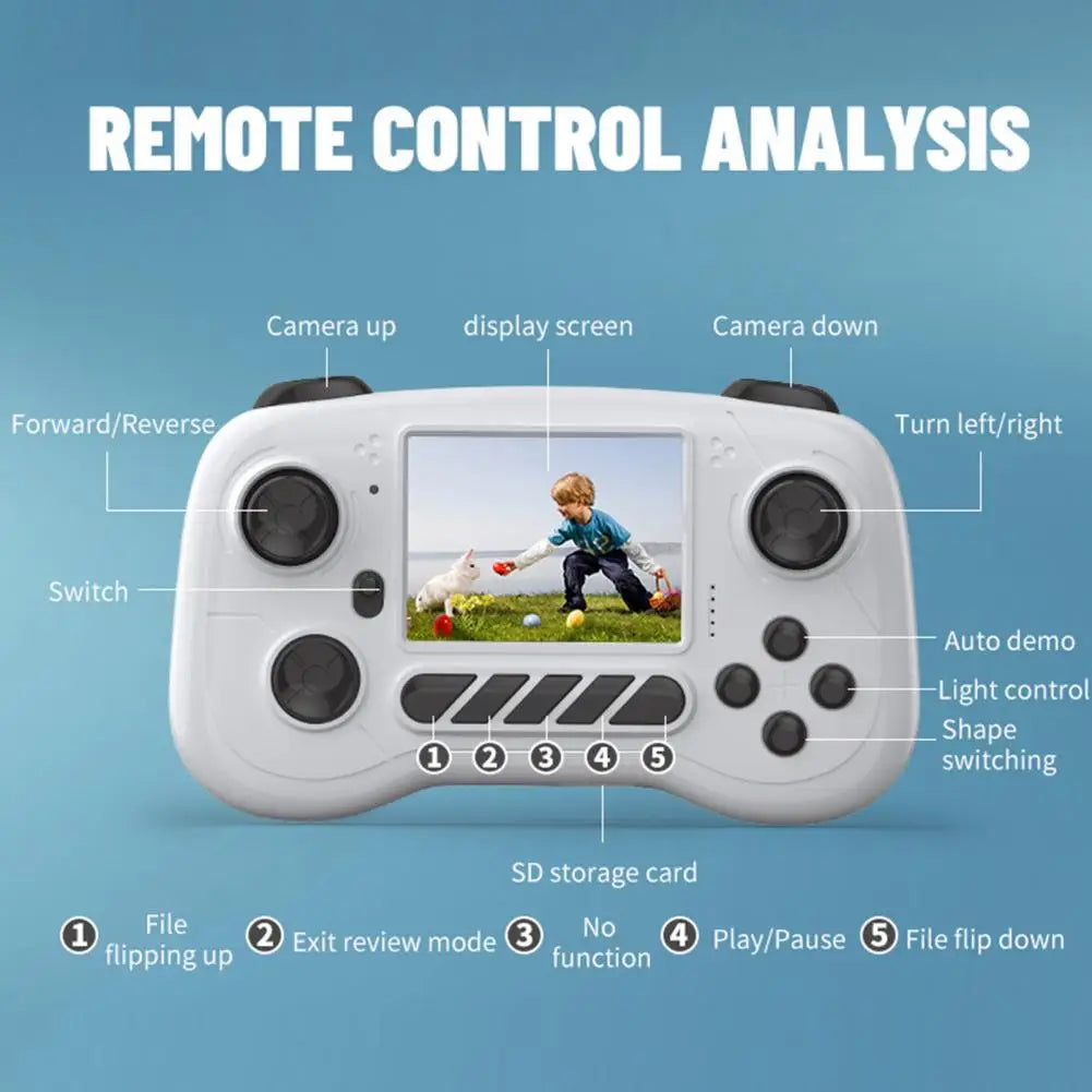 Voice Conversation Rc Vehicle 720p Real Time Video Camera Off-road Truck Remote Control Car for Kids Photography Rc for Boys