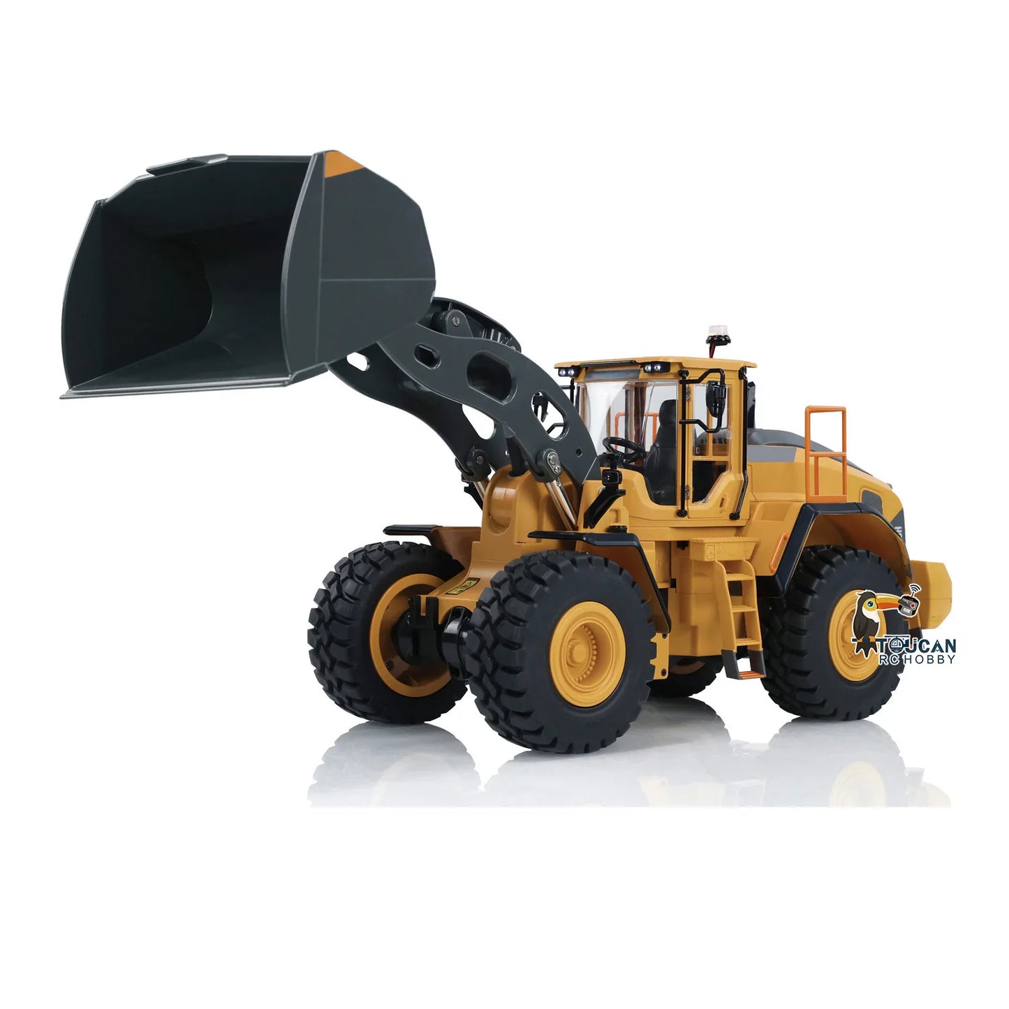 US Stock Double Eagle E592 1/16 L260H RC Loader Remote Control Car Light Sound Truck Construction Fun Vehicle Toy TH23665