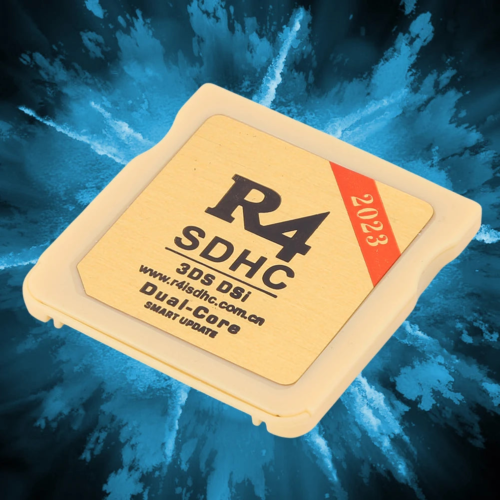 Secure Burning Card Gold White for R4 SDHC Digital Memory Card Portable Flashcard Video Game Card for Nintendo 3DS