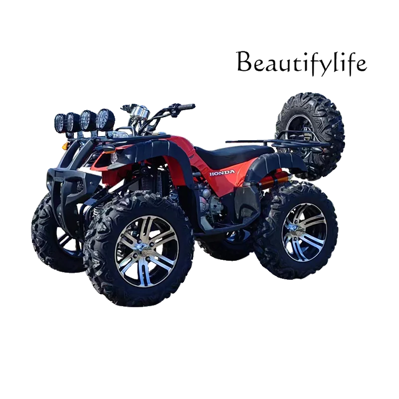 ATV four-wheel off-road four-wheel drive big bull all-terrain mountain electric snowmobile