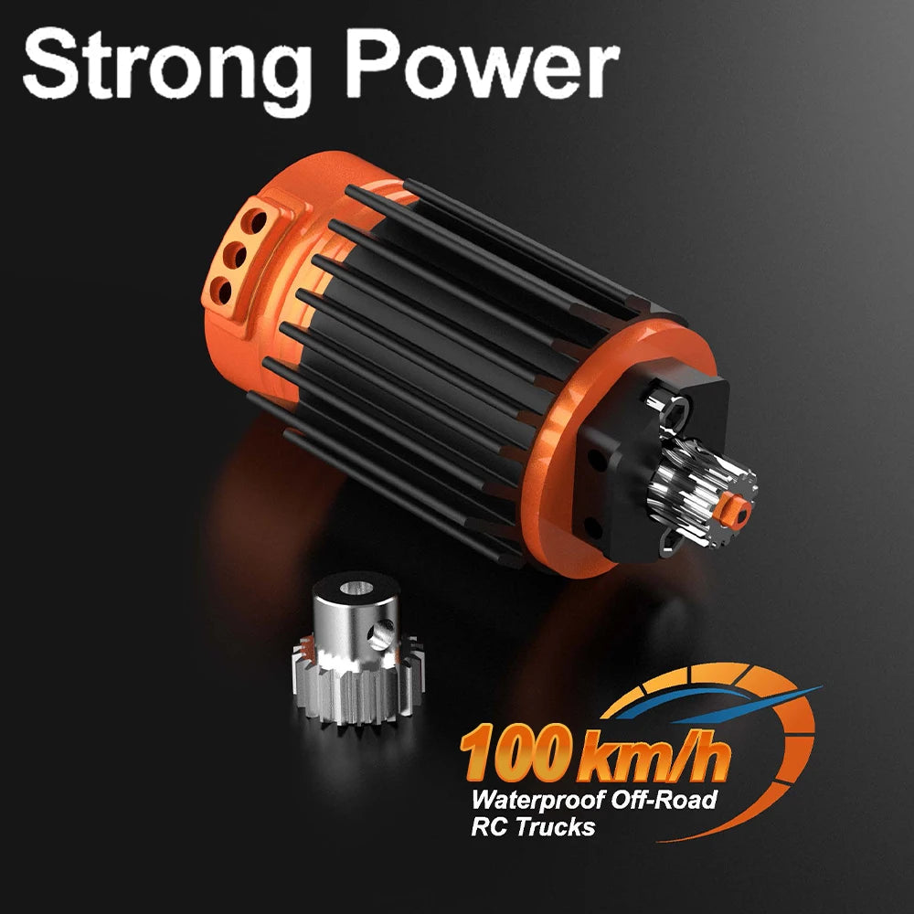 Teeggi 1:14 High Speed Rc Off-road Car 4WD 100KM/H Brushless motor 3S Remote Control Drift Racing Cars Toys For Childrens Gift