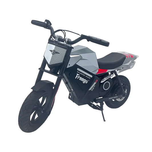 【2 Year Warranty】Freego K1 Kids Electric Dirt Bike Motorcycle 15.5MPH Speed 10 Miles Long-Range with Rear Motor EBike UL 2849