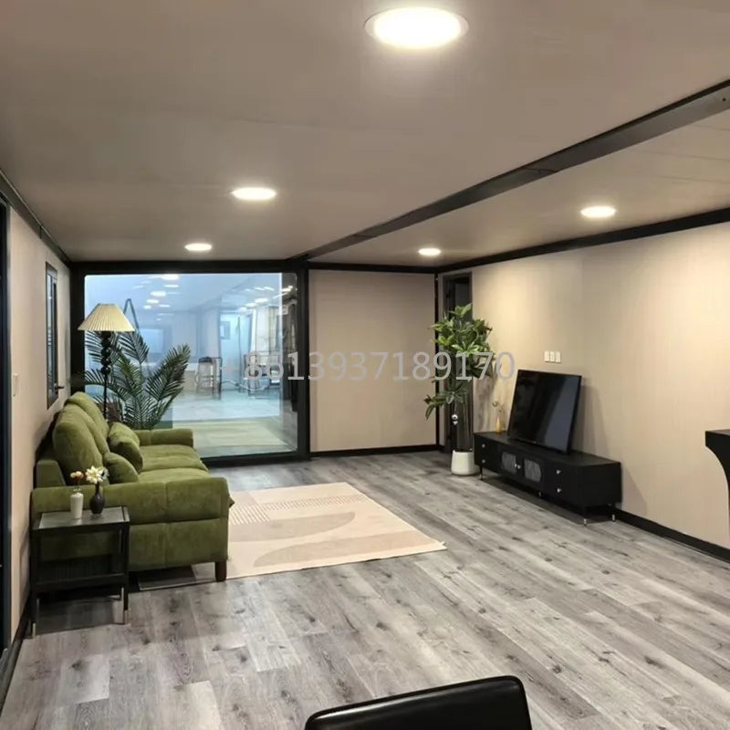 Modular Prefab Tiny Home for Sale Container House 2 Bedroom 1 Bathroom Kitchen Foldable Portable House to Live in for Adults