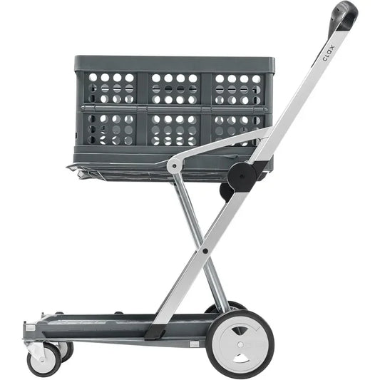The Original  Made in Germany  Multi use Functional Collapsible Carts  Mobile Folding Trolley  Shopping cart with Storage