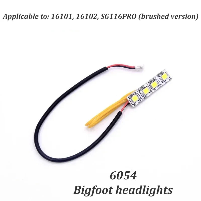 SCY 16101 16102 SG116PRO High-speed 50KM/H RC Original Parts Vehicle, Screw Rocker Arm, Steering Tie Rod Transmission Shaft Gear