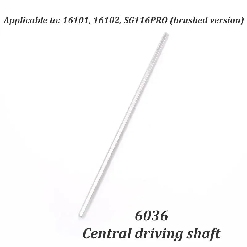 SCY 16101 16102 SG116PRO High-speed 50KM/H RC Original Parts Vehicle, Screw Rocker Arm, Steering Tie Rod Transmission Shaft Gear