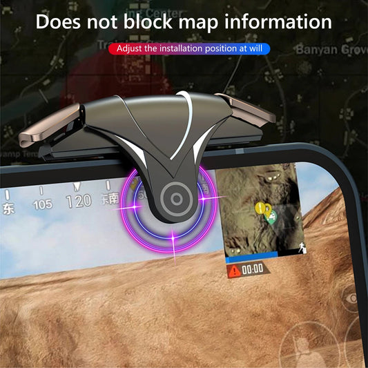 for PUBG 4 Finger Mobile Gaming Trigger Latency-Free Pulse Key Button Aim Shooting Trigger Button for Ios Android Mobiles Phones