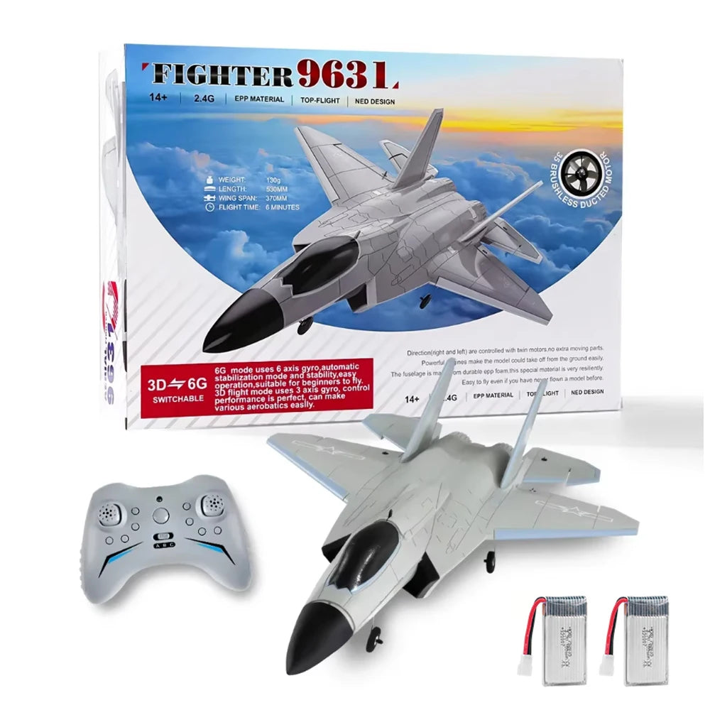J-35 RC Plane 2.4G 4 Channels Airplane FX9631 3D 6G Brushless EPP Remote Control Stunt Aircraft Toys for Adult Children