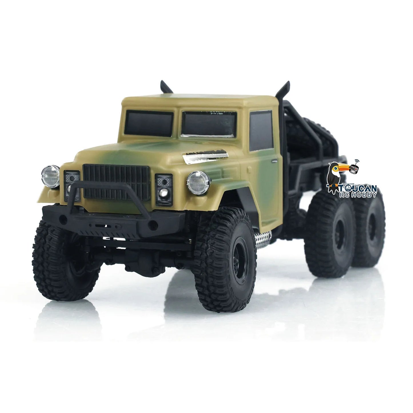 US Stock Hobby Plus 1/18 6x6 RC Rock Crawler Remote Control Electric Off Road Toy Car Vehicle for Adults Hobby Crawling Gifts