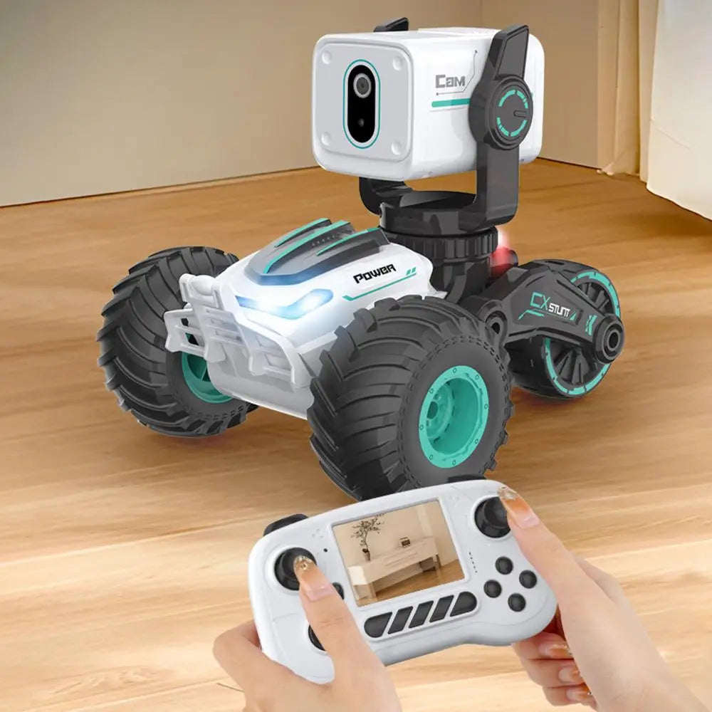 Kids Off-Road Truck Photography RC Vehicle Toy Remote Control Car with 720P Real Time Video Camera Boys Birthday Gift