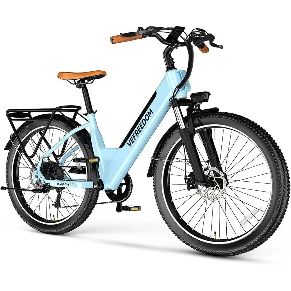 26" Electric Bike or Adults,1000W Motor Peak Ebike Max Long Range 70 Miles & 28 Mph by 48V Removable Battery,Commuter ast E-Bike