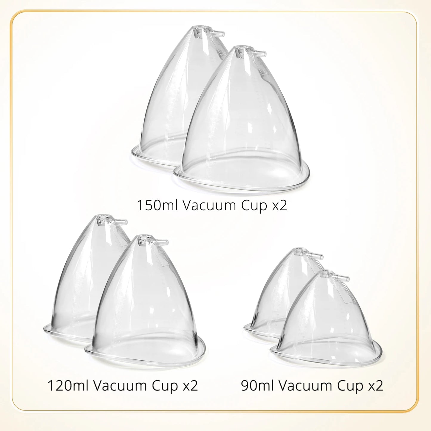 Aristorm Vacuum Therapy Machine Butt Lift Machine with Buttock Cups Vacuum Cupping Machine Cupping Therapy Set with 6 Cups
