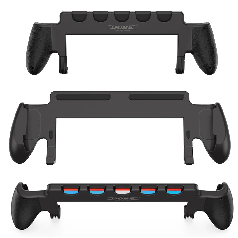 For Nintendo for Switch 2 Grip with Stand Grip Case 5 Game Slots Hand Grip Stand Anti Slip for Switch 2 Game Console Accessories