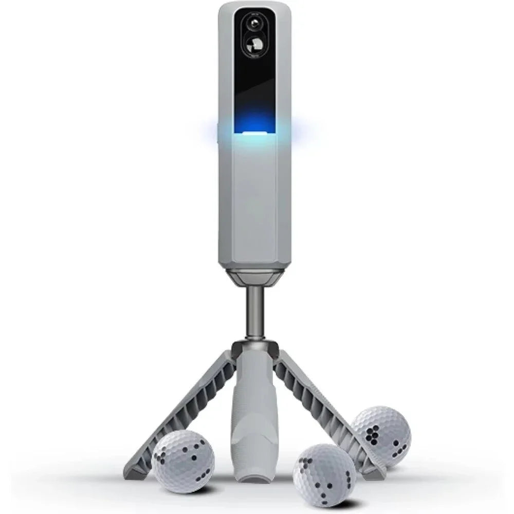 upgrade.MLM2PRO Mobile Launch Monitor + Golf Simulator,Grey