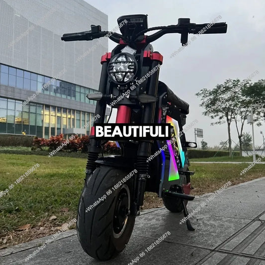 Seated Electric Scooters Off-Road 72V 60V 52V 10000W 15000W 7000W 5000W Dual Motor Electric Bike Adult
