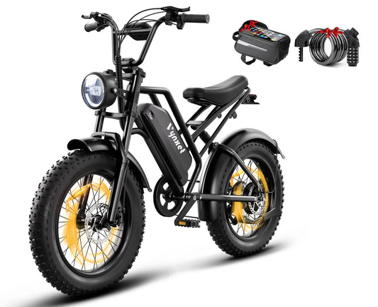 20 Inch Adult Electric Bicycle 1500W Motor 48V 18AH Removable Battery IP54 Waterproof 7-Speed Gear with LED Display