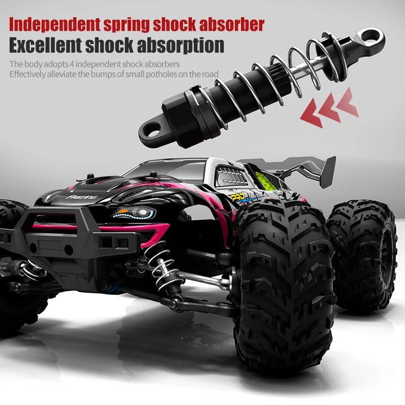 1/16 RC Car 4x4 Remote Control Cart 16101PRO/16102PRO Brushless 70KM/H 2.4G Electric High Speed Off-Road Drift Toys for Children